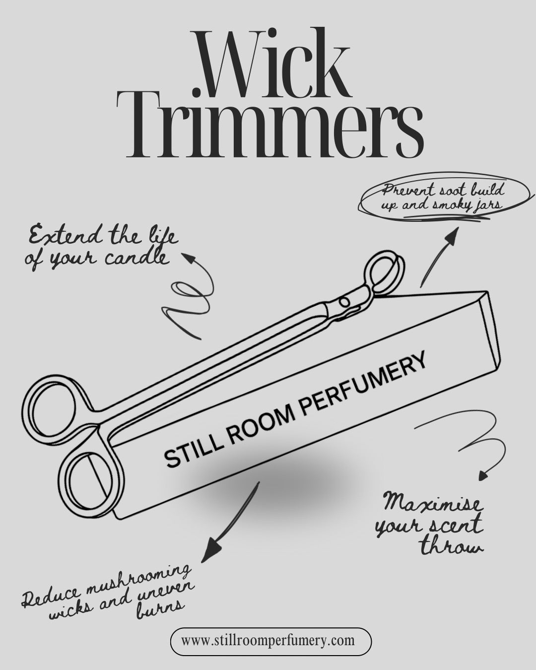 Still Room Perfumery - Wick Trimmers
