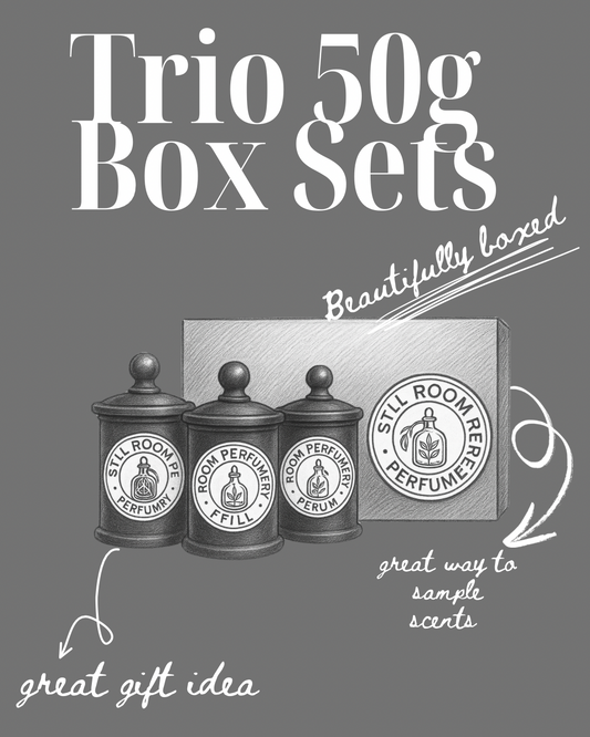 Trio scents Box - 3 x 50g Candle Lemongrass and Lime Breeze, Mimosa Dream, Kakadu Plum
